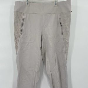 Athleta Peak Hybrid Fleece Tight Size Extra Large in White